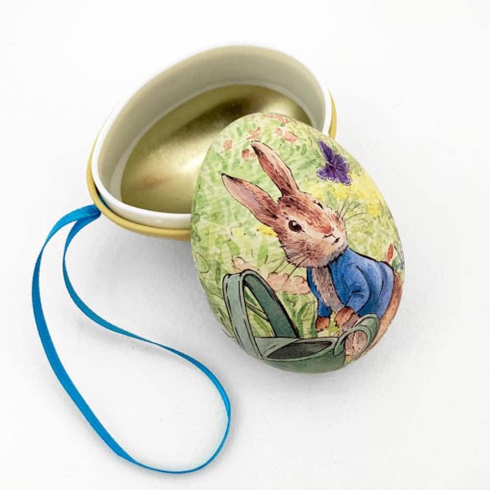 Beatrix Potter Peter Rabbit Egg Tins Old Cardboard Easter Egg With