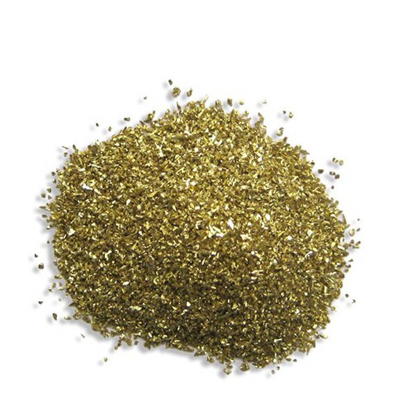 Germany German Glass Glitter 1 Ounce Gold