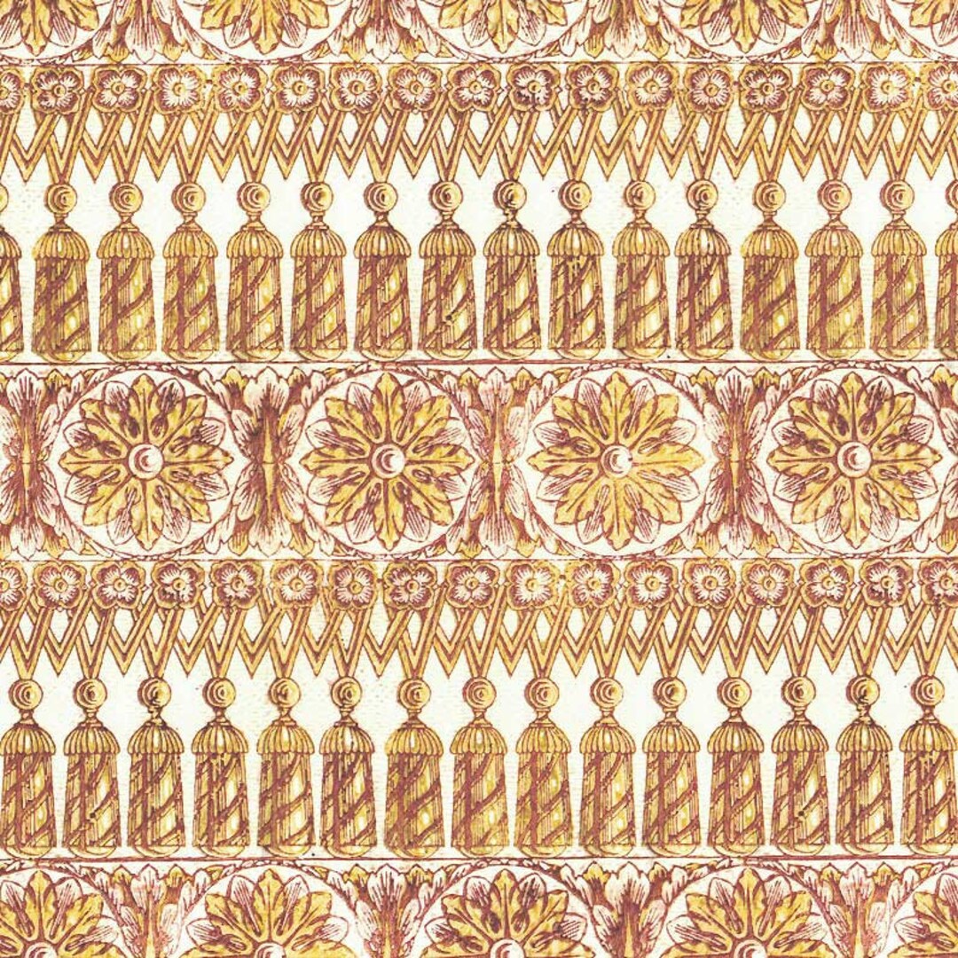 2 Sheets Renaissance Florentine Print Italian Paper ~ Tassotti Italy ...