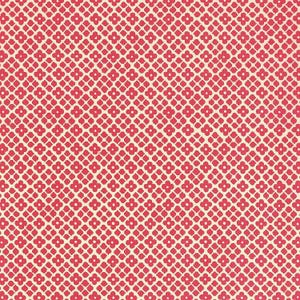 2 Sheets Red Floral And Cube Print Italian Paper ~ Carta Varese Italy  IPV852R x2
