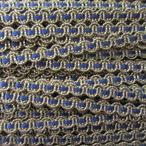 Black Mesh Gold Trim/Navy Blue Mesh Gold Trim Official Rope Trucker Hat | Shaka Kai main image 2