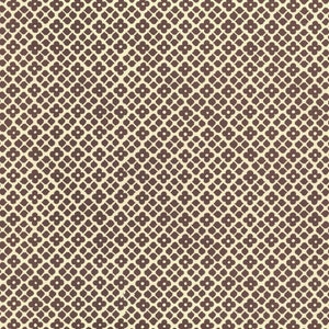 2 Sheets Italian Brown Small Flowers Cubes Print Paper ~ Carta Varese Italy  IPV852BRN x2