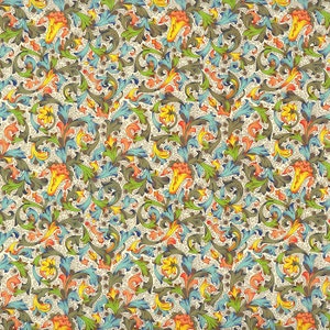 2 Sheets Colorful Florentine Oranges Traditional Italian Print Paper ~ Carta Fiorentina Italy  IPF009 x2