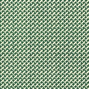 2 Sheets Green Basket Weave Print Italian Paper ~ Carta Varese Italy  IPV878G x2