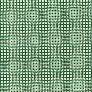 2 Sheets Green Geometric Print Italian Paper ~ Carta Varese Italy  IPV876G x2