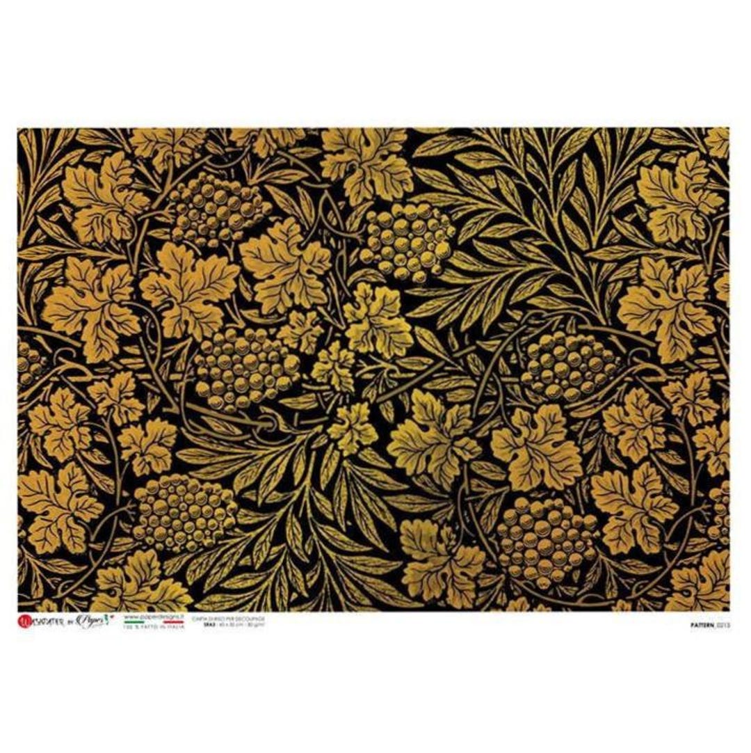 From Italy 2 Sheets Italian Rice Paper Decoupage Autumn Grapes RCP-PAT ...