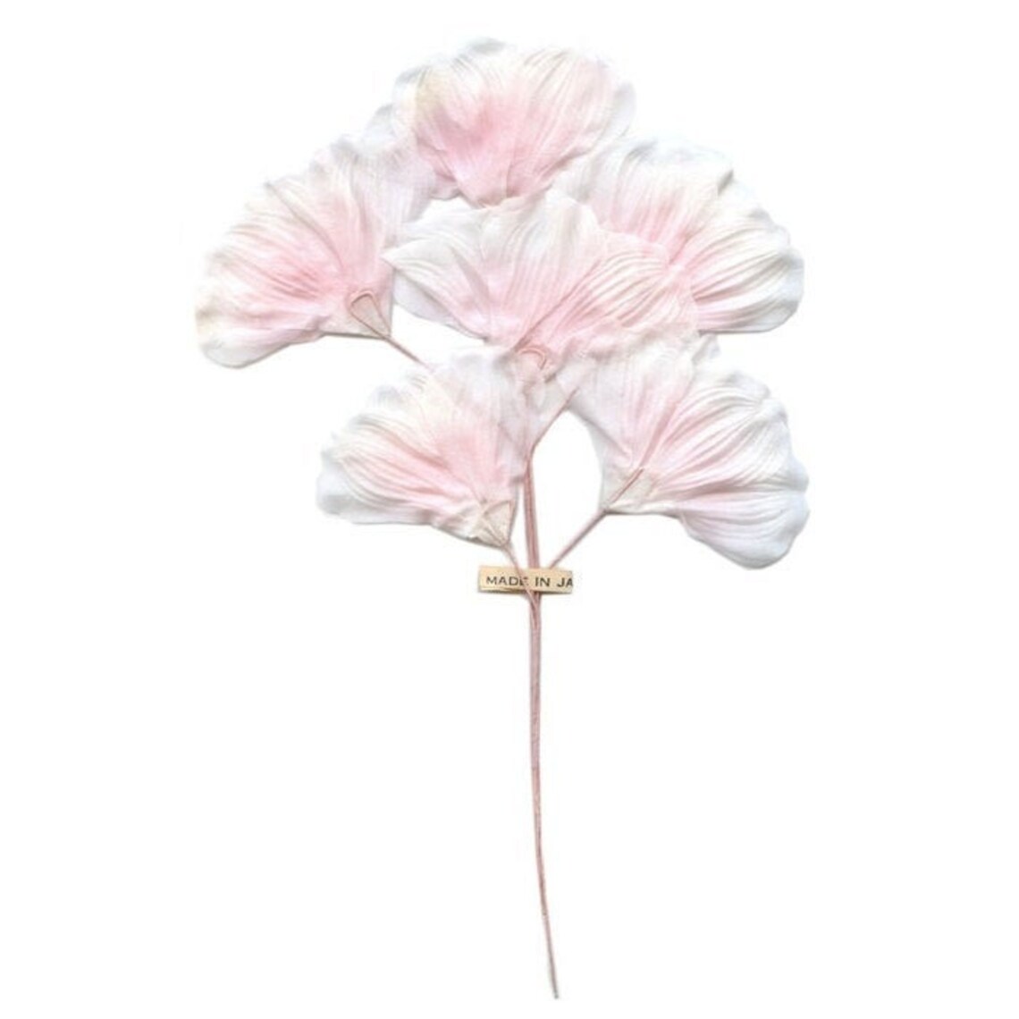 Vintage Millinery Flowers Pale Pink Silk Fabric Flowers Japan Etsy