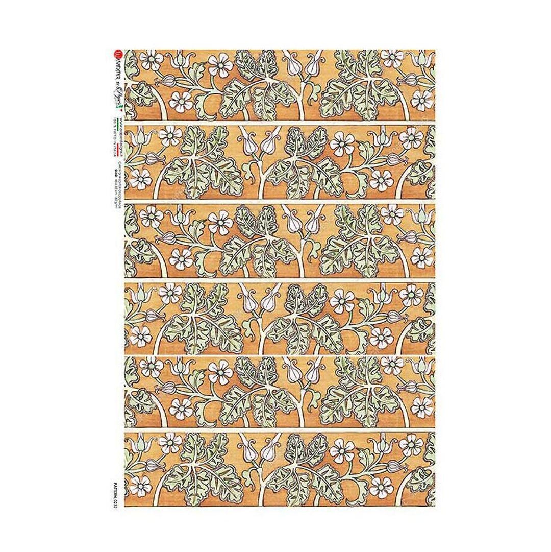 From Italy 2 Sheets Italian Rice Paper Decoupage Art Nouveau RCP-PAT ...