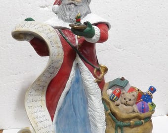 TIS THE SEASON! From our shop. A vintage ceramic mold from our shop (traditional Santa)