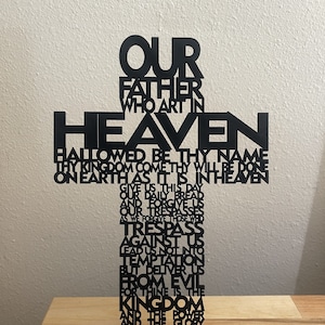 Lord&#39;s Prayer Cross