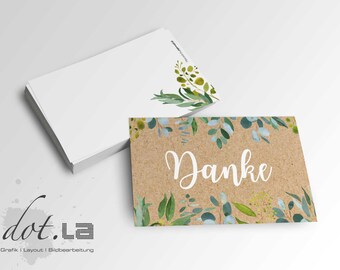 Dankeschon Karten Etsy