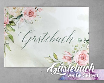 Gästebuch Greenery & Rose