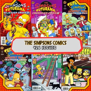 Collection of digital downloadable comics - &#39;The simpsons comics&#39;. 1993-2012/426 issues | Instant download