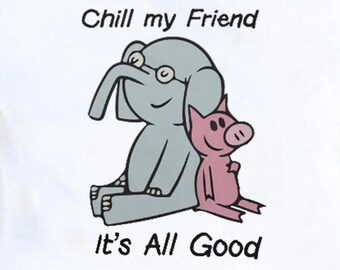 Elephant and Pig Classic Friends Quote T-Shirt, Friend Motivational Quote, Read More Book Shirts, Book Lover Shirt, Gift For Kids, Teen