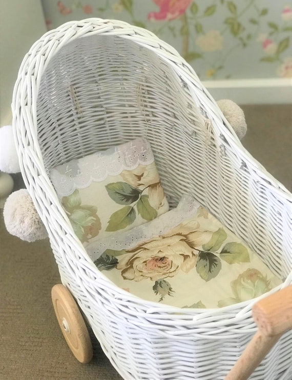 doll pram and cot set