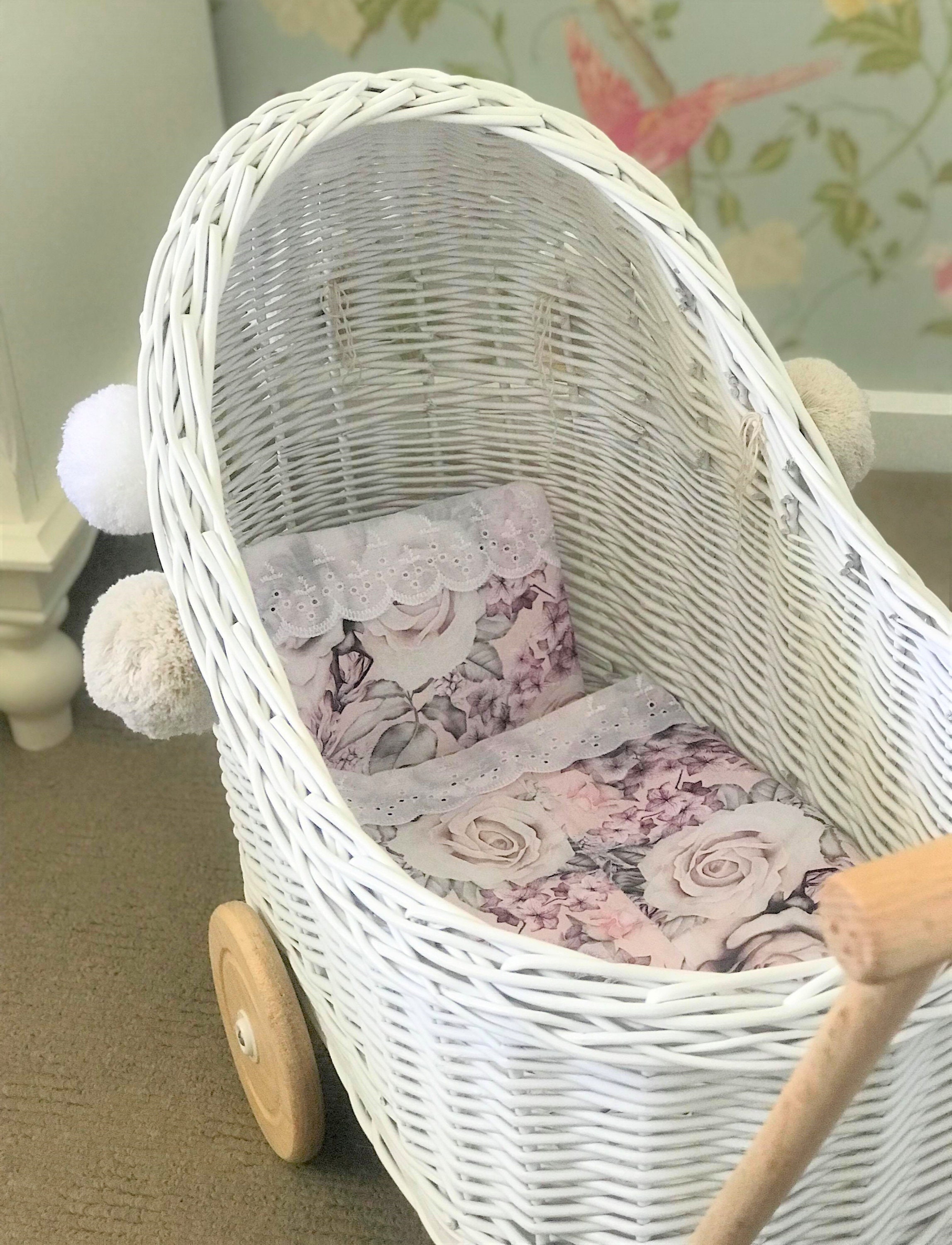dolls pram and cot set