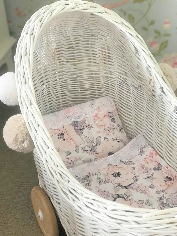 doll pram and cot set