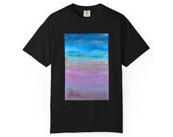 Abstract Painting T-Shirt, Blessing No 2, Jonathan Herbert, Garment Dyed Heavyweight Tee