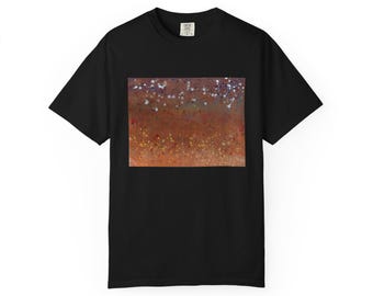 Jonathan Herbert Glade Abstract Art T-Shirt, Garment Dyed Unisex Tee