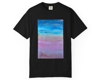 Jonathan Herbert Abstract Painting T-Shirt, Blessing No 2 Black, Limited Edition Numbered Tee