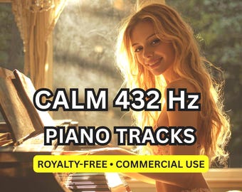 Música instrumental para piano em 432Hz, livre de direitos autorais, ideal para meditação, spa, ioga e sono | 3 horas | Uso comercial