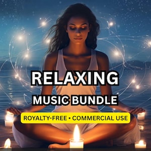 3 Hours Relaxation Music Tracks, Meditation, Spa, Sleep, Study (Royalty-Free Commercial Use)