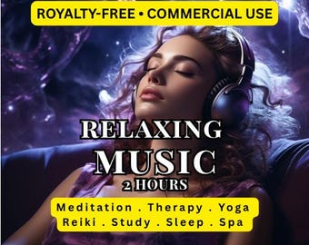 Música relaxante para spa, estudo, sono, meditação, reiki e ioga (uso comercial livre de direitos autorais)