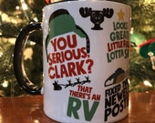 Christmas Vacation themed coffee mug