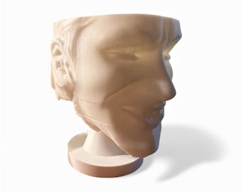 AFX-Inspired Windowlicker Planter – 5” Mini Art Pot with Removable Drainage Cup