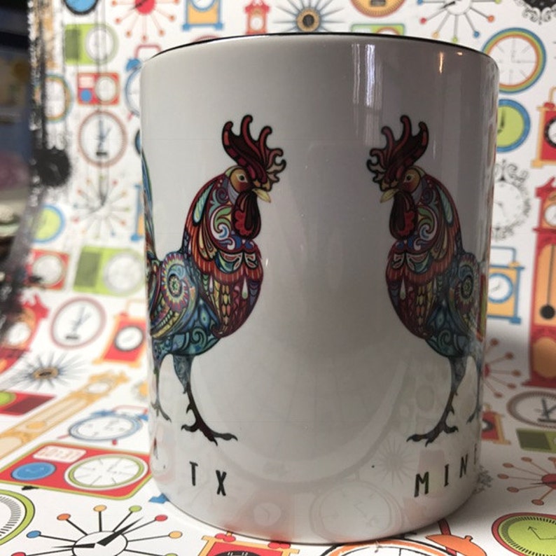 Rooster Coffee Mug Etsy