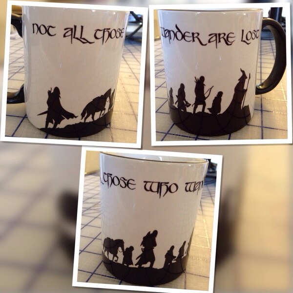 Lord of the Rings Mug: Tolkien Quote Gift for Travelers