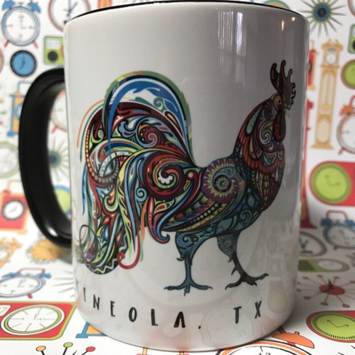 Rooster Coffee Mug Etsy