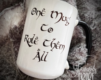 One Mug to Rule Them All – Lord of the Rings Coffee Mug