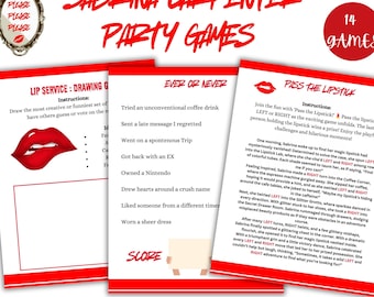 Sabrina Carpenter Party Games Bundle: Short n&#39; Sweet Album (Printable)