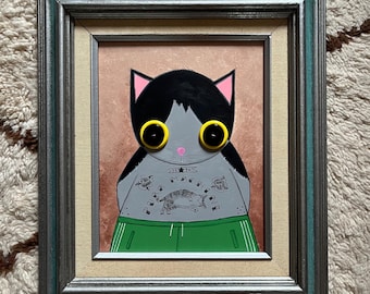 Purr Machine / Original Painting