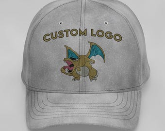 Custom Baseball Cap Logo, Custom Embroidery, Cap Embroidery Font, Baseball Cap Logo, Custom Cap Embroidery Digitizing, PES File, EMB file