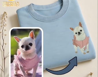 Dog Custom Embroidery, Image Digitizing, personalized gift, Pet Embroidery, Digitizing Service, Embroidery, PES File, DST File, Dog Outline
