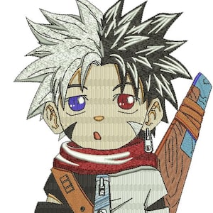 custom embroidery, embroidery, digitizing service, embroidery, dog Embroidery, embroidery, Image digitizing, Anime Embroidery