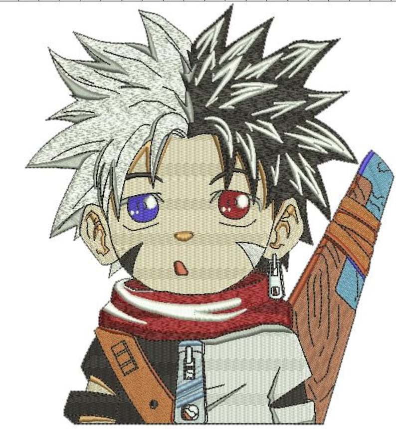 custom embroidery, embroidery, digitizing service, embroidery, dog Embroidery, embroidery, Image digitizing, Anime Embroidery
