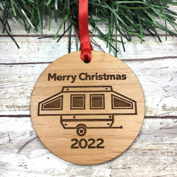 Its Christmas Eve 2022 Trailer 2022 Pop Up Camper Christmas Ornament Pup Trailer Pop Up | Etsy Australia