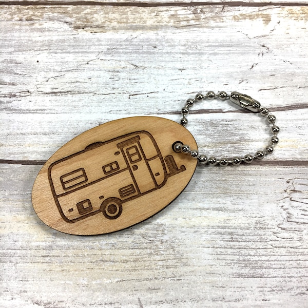 Large Egg Camper Key Chain, Casita Trailer, Burro Camper, Boler Camper, Egg Camper, Camper Keyring, Trailer Key Fob, Scamp Camper Rally, Fun