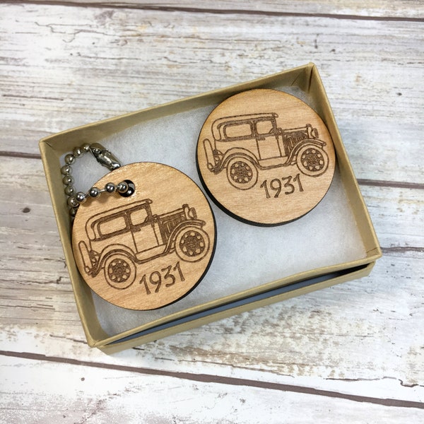 Ford Model a Key Chain Etsy