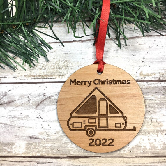 Its Christmas Eve 2022 Trailer 2022 A-Frame Christmas Ornament Pop Up A-Frame Trailer Pup | Etsy Canada