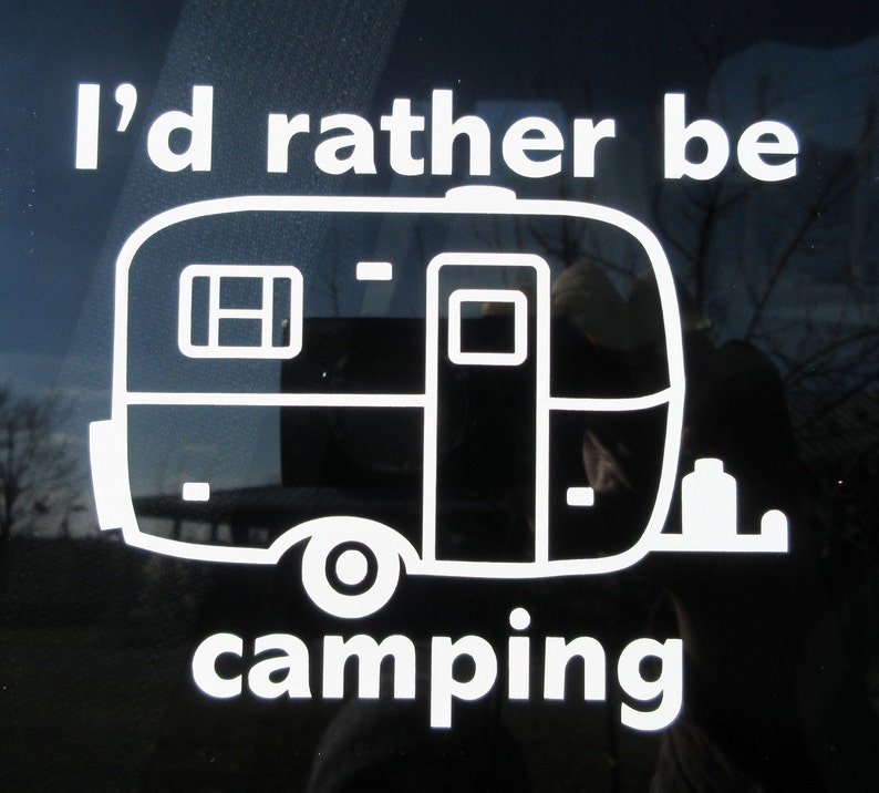 Burro Camper Camper Decor Car Window Sticker Egg Camper Casita Travel Trailer Scamp Trailer Style Vinyl Decal Travel Trailer