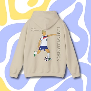 Lionesses Leah Williamson &#39;Our Number 6&#39; Back Graphic Hoodie