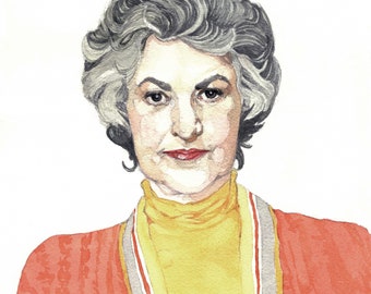 Bea Arthur Painting