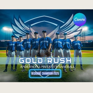 Baseball Team Canva Template Baseball Backdrop For Sports Poster Design Senior Sports Banner Memory Mates Digital Background Sports Template