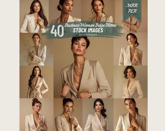 Luxury Business Woman Faceless Stock Photos Girl Boss Beige Minimalist Aesthetic Images Entrepreneur Marketing Instagram Reel Covers