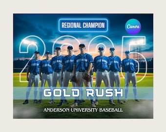 Baseball Team Canva Template Baseball Backdrop For Sports Poster Design Senior Sports Banner Memory Mates Digital Background Sports Template