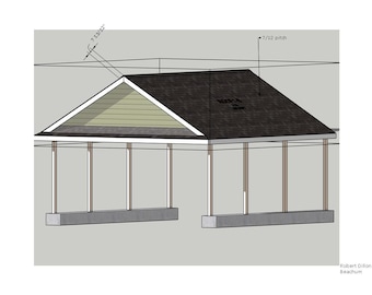 DIY Carport Blueprint | Stylish Gable Roof Design - Get Yours Now!
